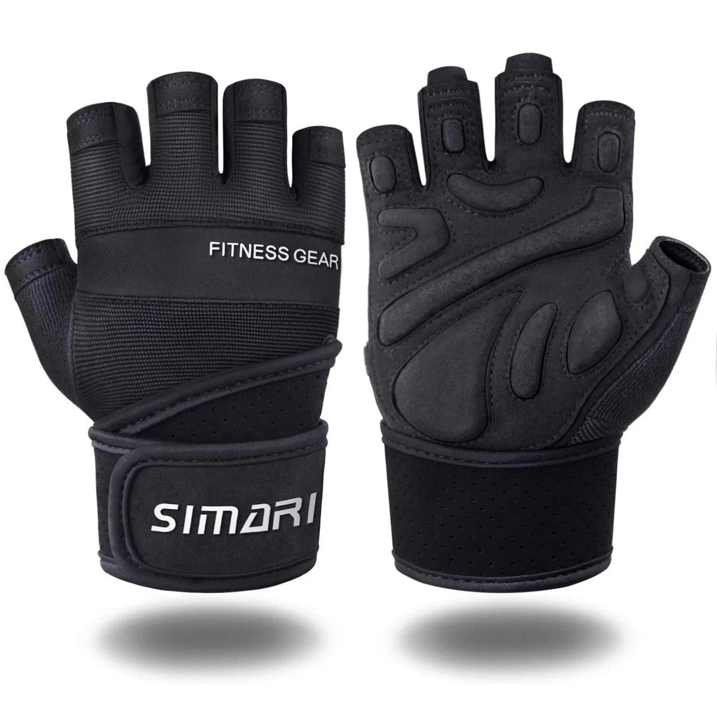 Fitness Gloves Breathable Workout Half Finger Gloves Anti-slip Dumbbell Gloves