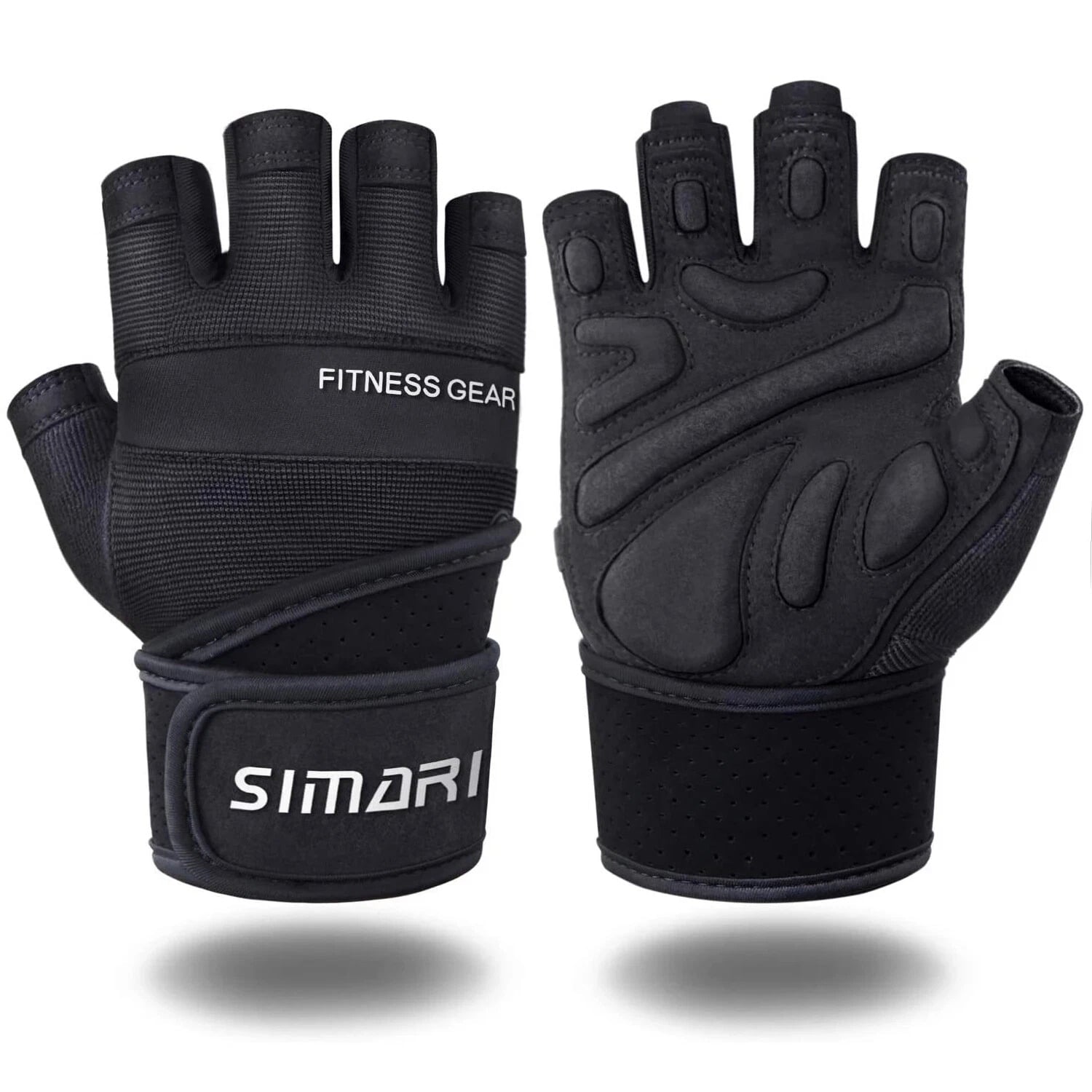 Fitness Gloves Breathable Workout Half Finger Gloves Anti-slip Dumbbell Gloves
