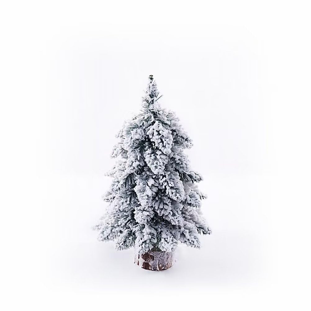 Mini Christmas Tree 18 Inch Tall Artificial Pine Tree Greenery Tabletop Holiday Decor